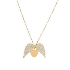 Collier ailes d'ange gardien
