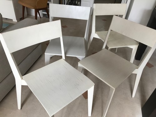 Chaise salle manger bois - chaise, a