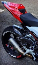 Tire Lettering Supercorsa front 0.75" rear 1.00" SET 15"-20" FITS MOTORCYCLE