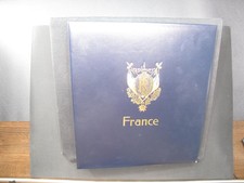Davo Used Binder For France With Matching Dust Cover