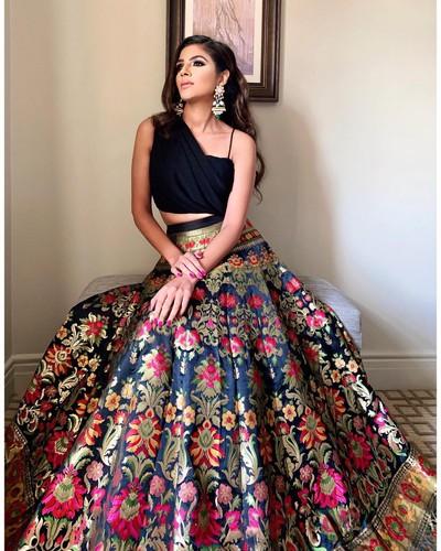 Indien vêtement lehenga - lehenga, choli