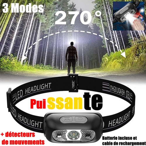 Lampe torche poche frontale - lampe,
