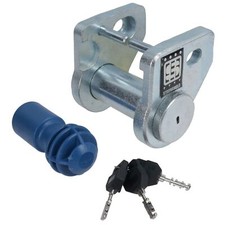 Serrure d'attelage pour