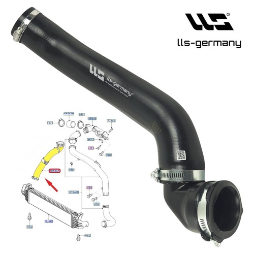 Tuyau turbo ladeluftschlauch - turbo,