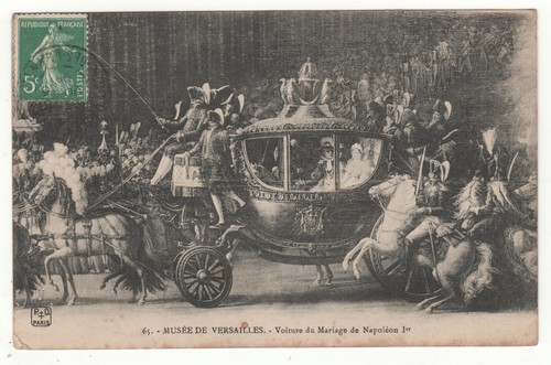 Cpa versailles musée - versailles,