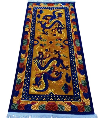 Tapis tibétain chinois dragon - chinois,