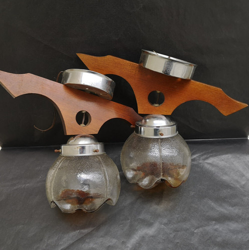 Paire appliques lustre - , lampe