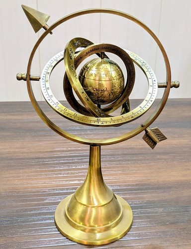 Globe céleste laiton - en,