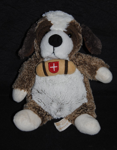Doudou chien brun chiné - brun,