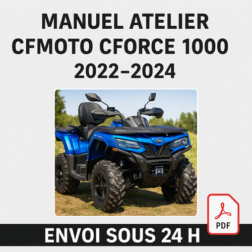 Manuel atelier cfmoto - manuel, cforce