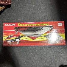 NEW Align 600N Painted Canopy AGNHC6103 HC6105T Checkered Flag T-Rex Helicopter