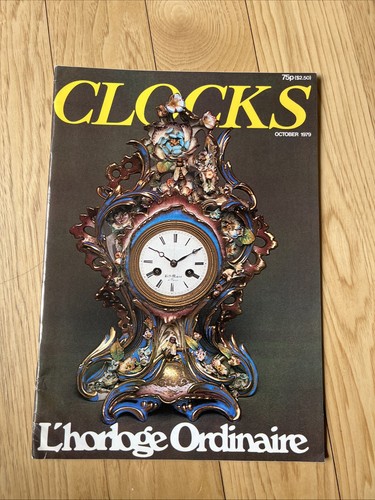 Clocks vintage magazine - clocks,