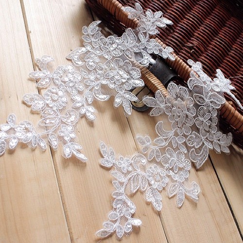 Lot appliques dentelle - de,