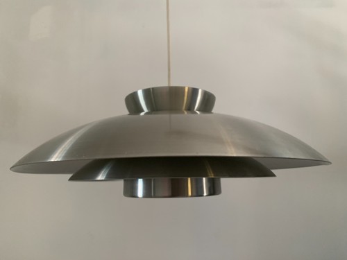 Lustre vintage chrome alu - vintage,