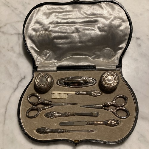 Coffret manucure ancienne - coffret, :