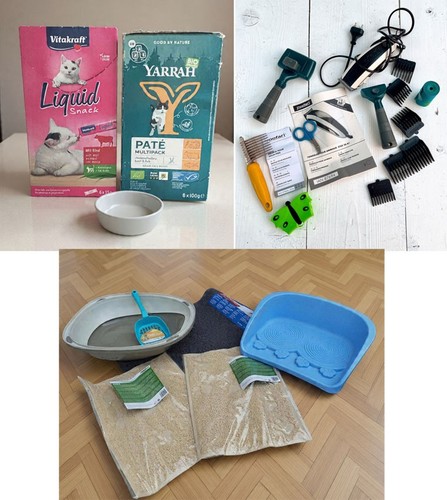 Lot pour chat pâté - pour, bac