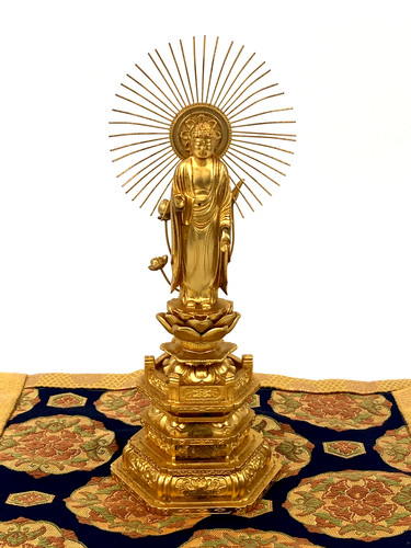 Statue bouddha debout vintage - debout,