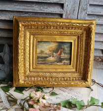 ANCIENNE PEINTURE HUILE SUR