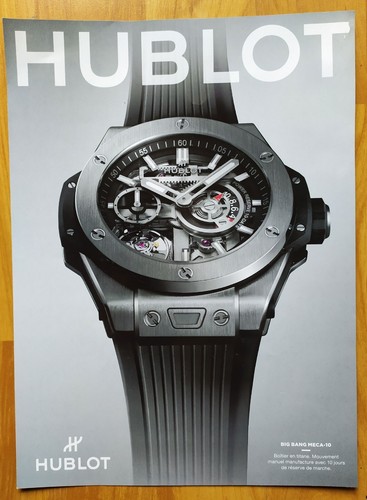 Publicité papier montre - papier,