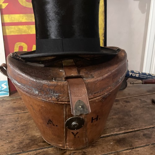 Chapeau haut forme velours - chapeau,