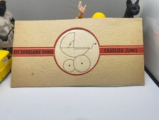 OLD CATALOG DEVILLAINE PRAMS CHILDREN'S CARS