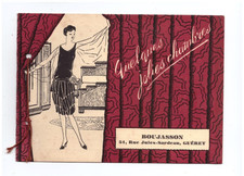 GUERET (23) FURNITURE / FURNITURE rooms "BOUJASSON" booklet-catalogue 1930-1940