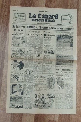 Canard enchainé 1745 du - le,