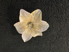 Daum France Crystal Flower Lys