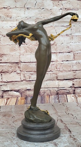 Sculpture bronze signée - bronze,