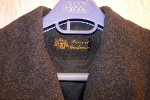 Manteau très long laine - en,