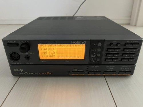 Roland 88pro sc88 pro sound - roland,