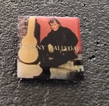 Pin’s Music Singer Johnny Hallyday from the CD Lorada Rare (1552)