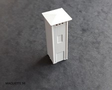 N Transformateur EDF de campagne béton 1/160  décor train miniature maquette 56