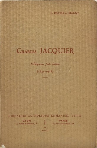Charles jacquier eloquence - charles, l'eloquence
