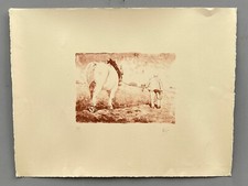 Lithographie sur papier par M