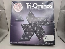 1993 Triominos Anniversary Edition Triangle Domino's Game Complete