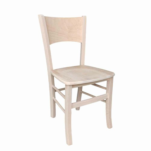 Chaise bois lucy brute à - lucy,