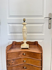 Ancien Pied Lampe à Colonne