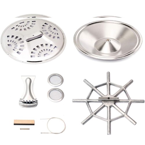 Chrome resonator dobro guitar - chrome,