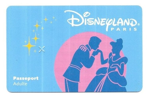 Rare passeport euro disney - passeport,