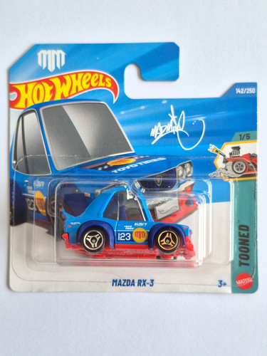 Miniature hot wheels - hot, mazda