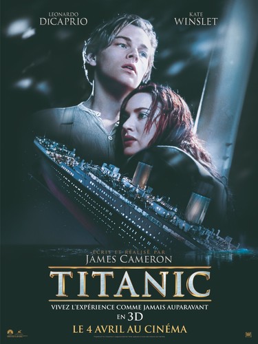 Titanic affiche cinéma - -,