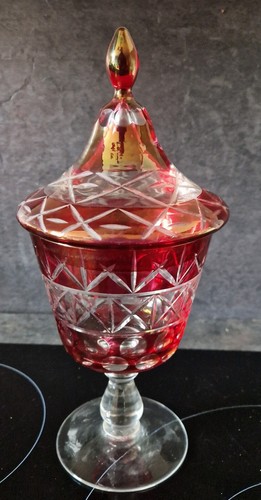Drageoir cristal bohême - de,