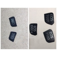 95%New, Used for Canon 80D 90D 200D 800D 1200D 850D 60D II 77D Logo Nameplate