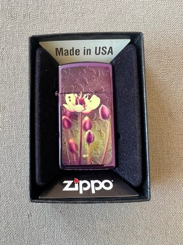Zippo poppy flowers collector - zippo,