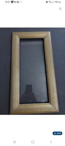 Vintage gilded patinated - vintage, wood