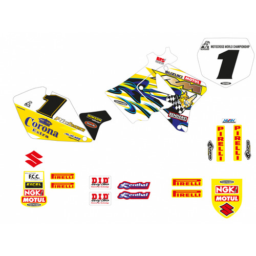 Kit autocollant graphiques - kit,