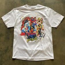 RETRO X-M3N VS. STREET FIGHTER UNISEX T-SHIRT S-5XL