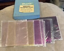 Durst Polycontrast Filters for M700 + M800 Enlargers # 93491 *12cm * 4-1/2” *NEW