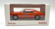 Dodge Charger Général Lee Shériff fais-moi peur 1/43 Norev Neuf boite d'origine